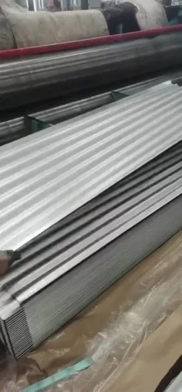 ASTM A792 G550 22/24/26/30/35 Gauge Az40 Az150 Afp Blue Color 55% Aluminium Zinc Alloy Steel Gl Sheet Aluzinc Corrugated Roofing Galvalume Roof Metal Sheet