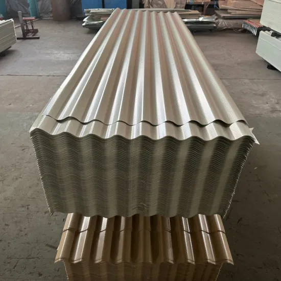 Prime Suppliers Building Material Corrugated Metal Steel Colour Coated Flat Roof Tite/Roofing Iron Wall Panels Gi Aluminum Galvanized Galvalume Caldding Sheet