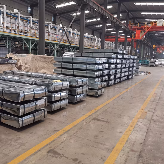 Regular Spangle Dx51d Zinc Coated Z275 Gi Galvanized Steel Sheet