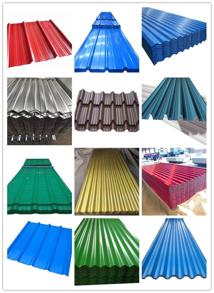 PPGL Roof Tile Building Material Colorful Zinc Ral Color Coated Metal Sheet