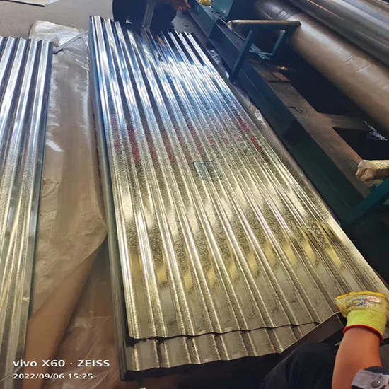 Factory Building Material Galvalume Corrugated Metal Roof Sheet Corrugated Galvanized Zinc Roof Sheets Steel Roofing Sheet