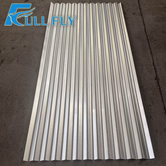 Factory Galvalume Corrugated Steel Sheet Zinc Coated Roofing Sheet with Export Standard Packing