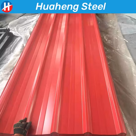 Prime Suppliers Building Material Corrugated Metal Steel Colour Coated Flat Roof Tite/Roofing Iron Wall Panels Gi Aluminum Galvanized Galvalume Caldding Sheet